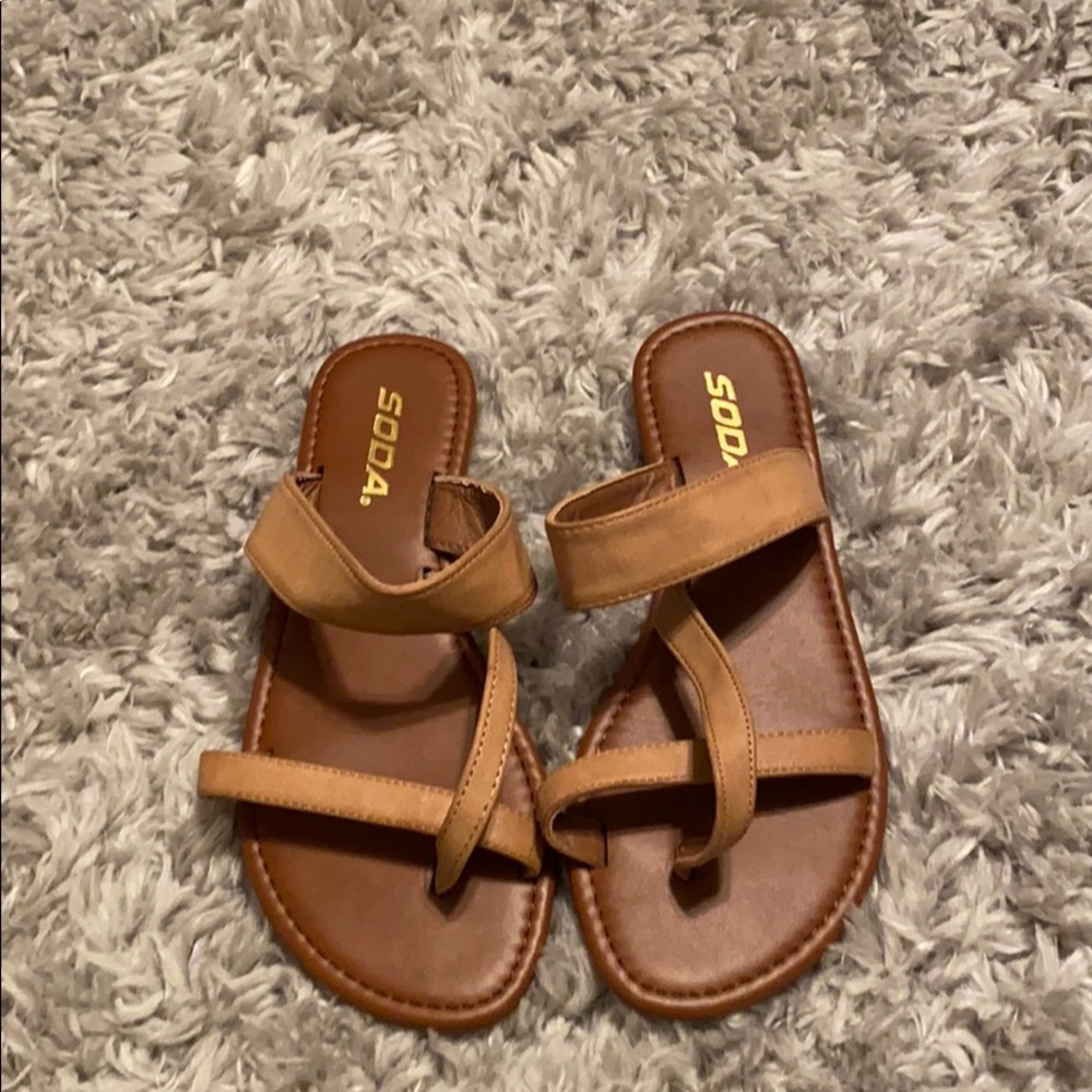 Tan Sandals